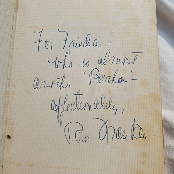 Rose Franken 1960 1st Edition Signed By Author HC DJ In German Bewundernswerte - Picture 2 of 14